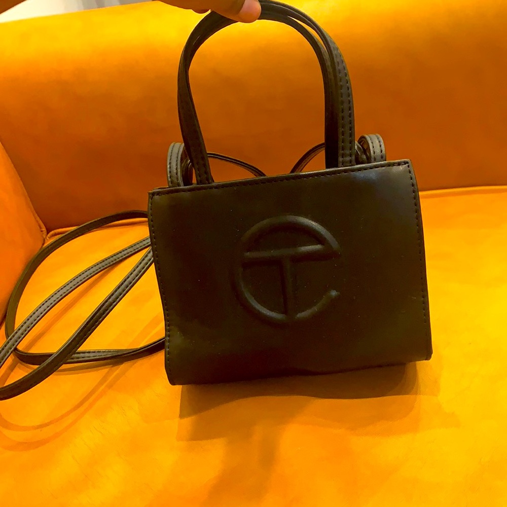 BLACK TELFAR SHOPPER MINI